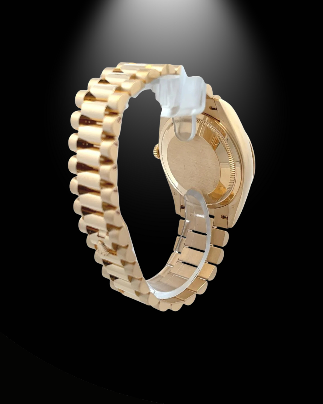 Roma rakam erkek kol saati gold içi silver