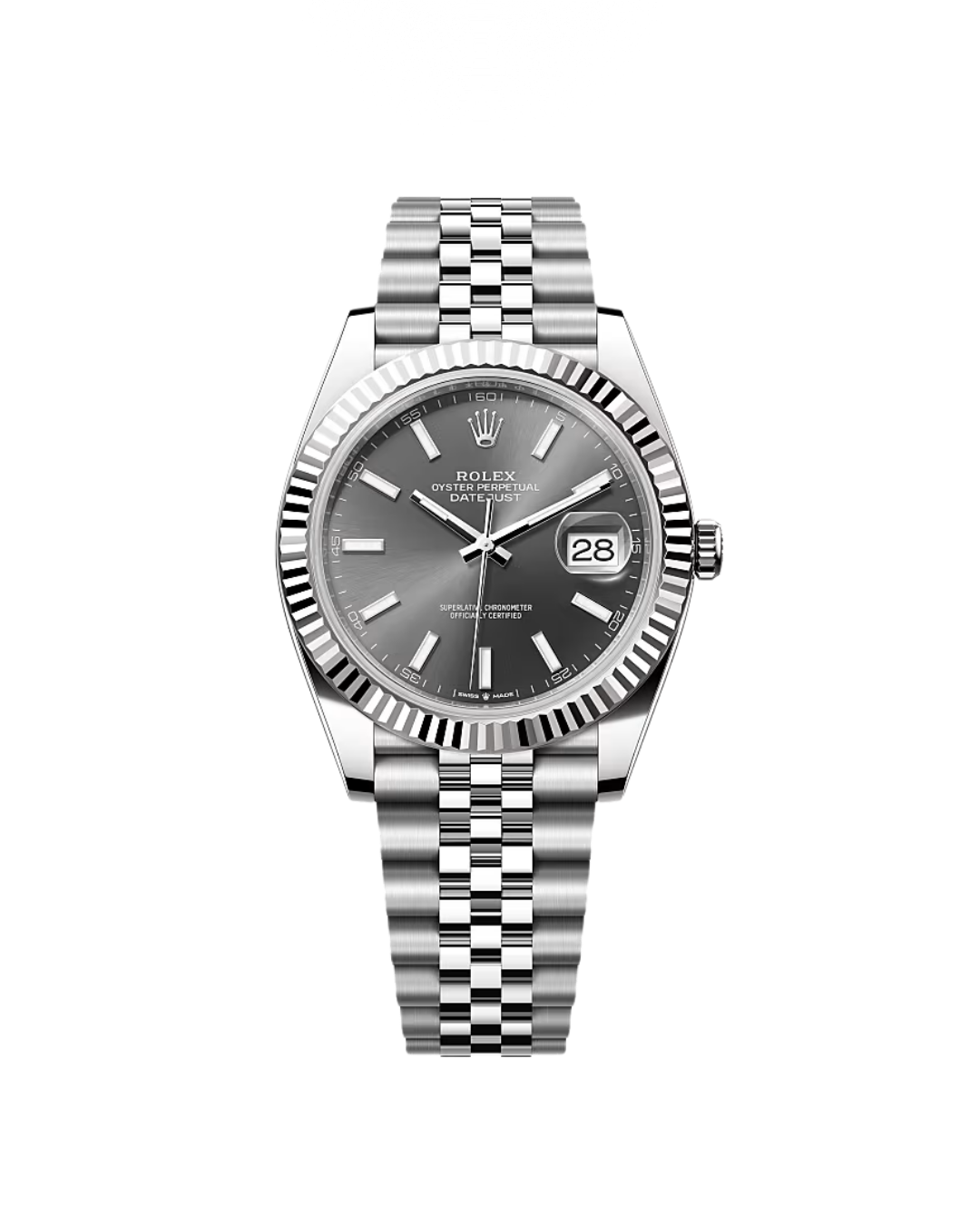 Erkek kol saati Gümüş içi gri