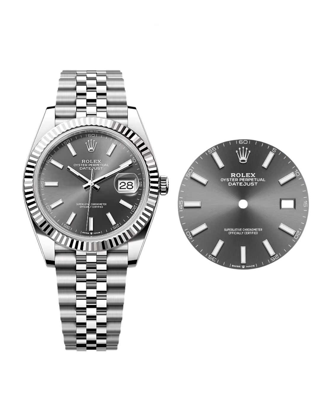 Erkek kol saati Gümüş içi gri