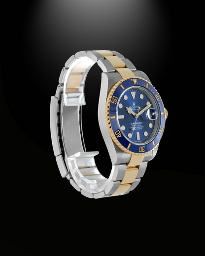 Erkek kol saati gümüş gols içi mavi