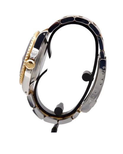 Erkek kol saati gümüş gols içi mavi